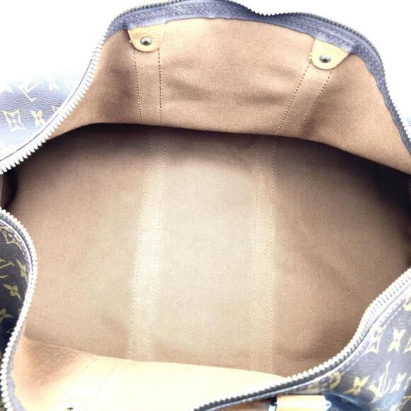 LOUIS VUITTON Brown Monogram Canvas Keepall 50 Boston Bag - Picture 7 of 12